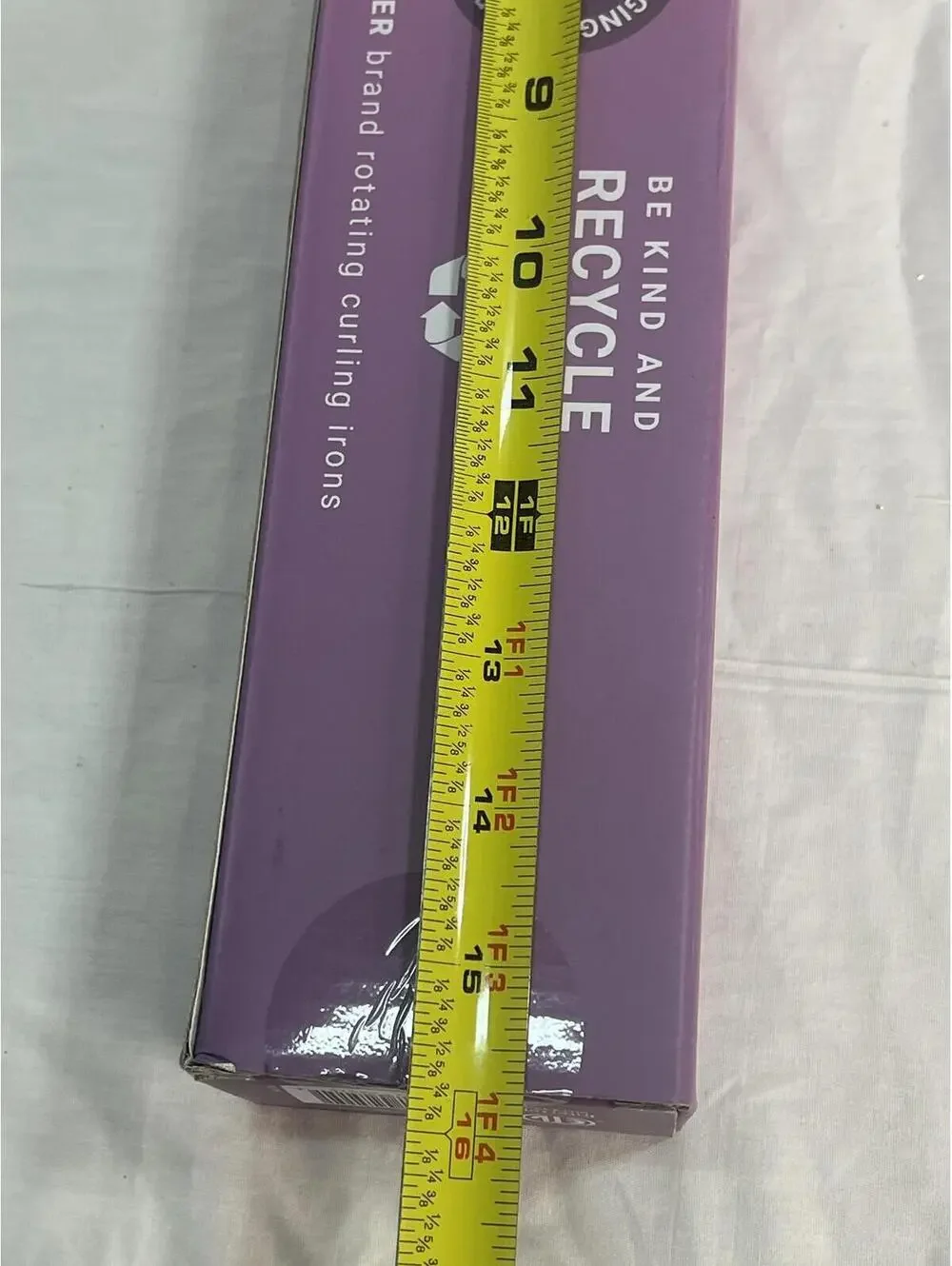 Beachwaver B1.25 Rotating Curling Iron 1.25in Purple Hair Styling Tool Women